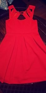 Betsy Johnson size 12 red dress WORN ONCE